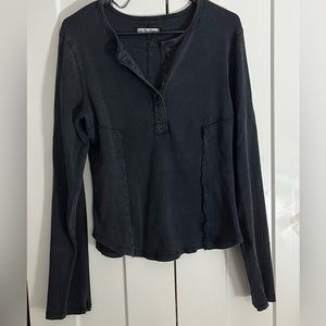 Free People Henley Long Sleeve